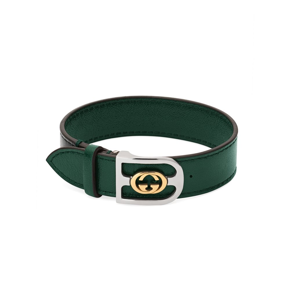 Bracciale gucci outlet pelle